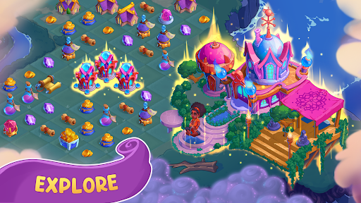 Screenshot of Fable Town: Merging Games