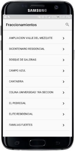 Mappas Fondos A.0. Screen 2