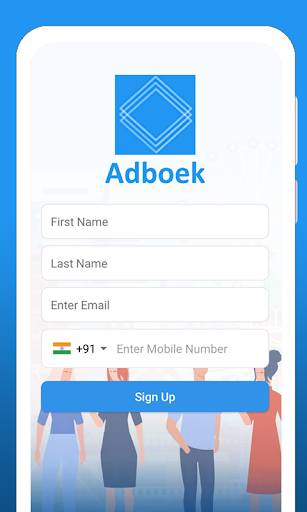 Android application Adboek screenshort