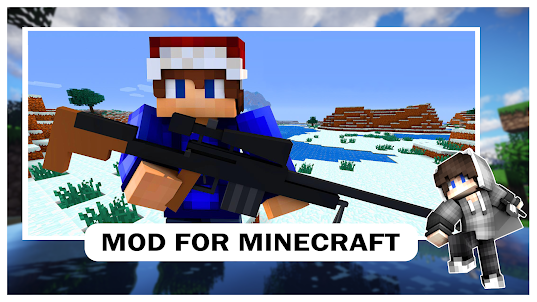 Guns Weapons Mod for Minecraft