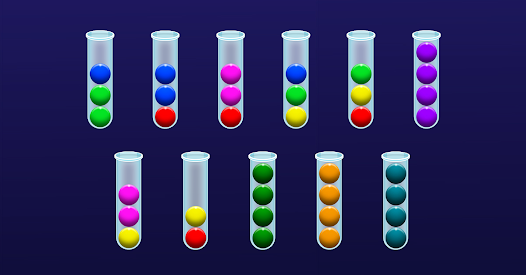 Ball Sort Puzzle - Color Sort apkpoly screenshots 7