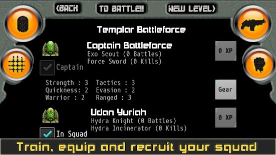 Tangkapan Layar Templar Assault RPG Elite