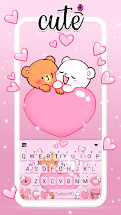 Pink Teddy Love Keyboard Background 1.0 APK + Mod (Free purchase) for Android