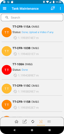 Tank Testing Screen 3