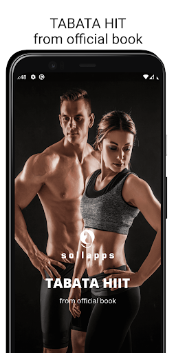 Android application TABATA HIIT Workout from offic screenshort