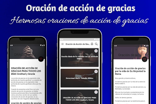 Android application Oración de Acción de Gracias screenshort