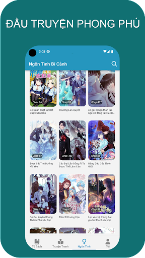 Android application G5 thế giới truyện manhua screenshort