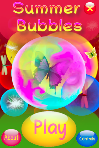 Android application Summer Bubbles screenshort