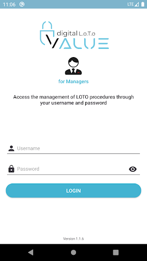 Android application LOTO Manager screenshort
