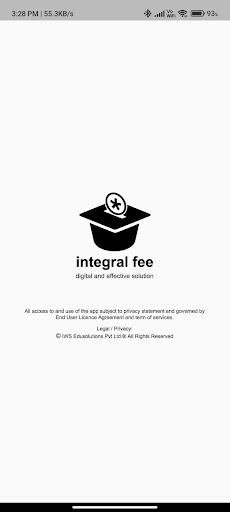 Android application Integral Fee screenshort