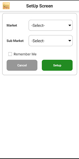 UMP Commission Agent App Screen 3