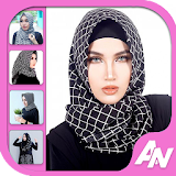 Monochrome Hijab Style Editor icon