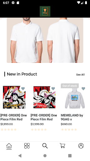 Fullstop T-shirt Screen 2