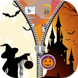 Halloween Zipper Lock Screen icon