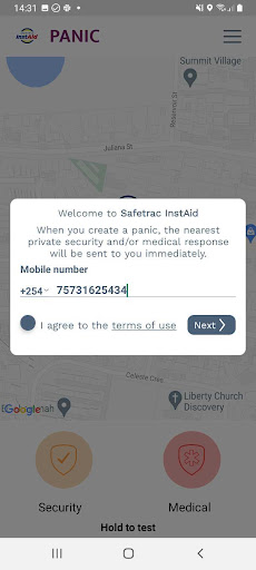 Safetrac InstAid Screen 2