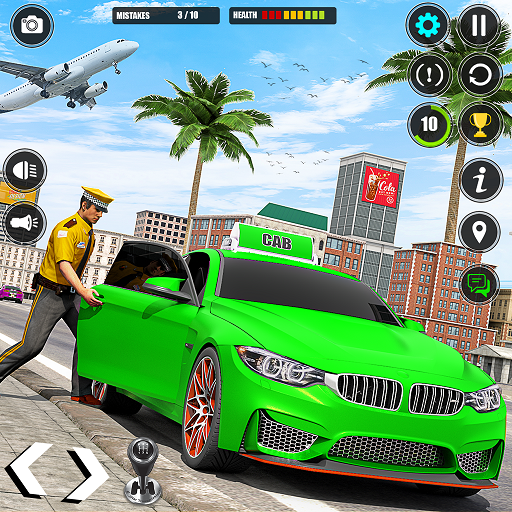 Manual Car Driving Car Game logo