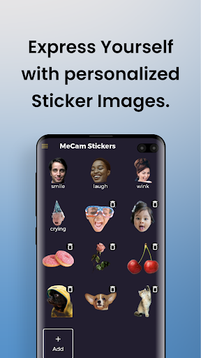 Android application MeCam screenshort