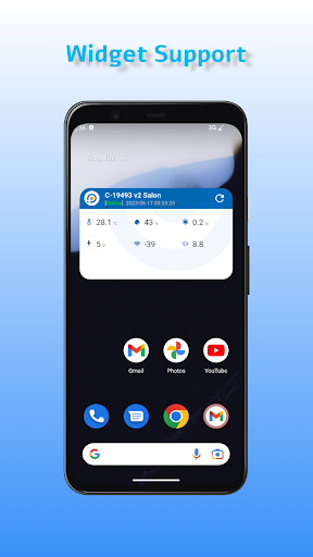 UbiBot Widget Screen 2