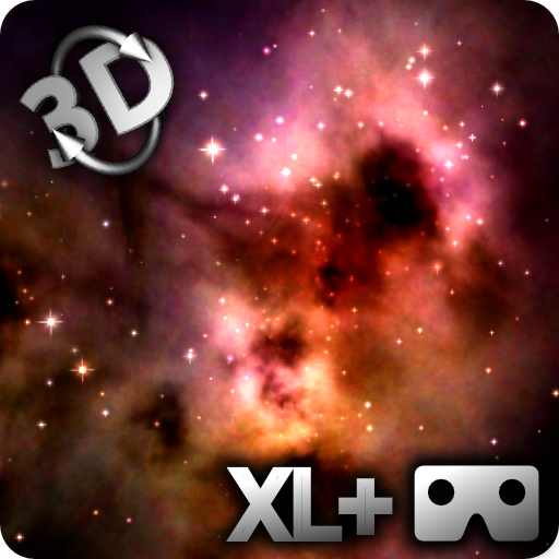 Space - Stars & Clouds 3D XL