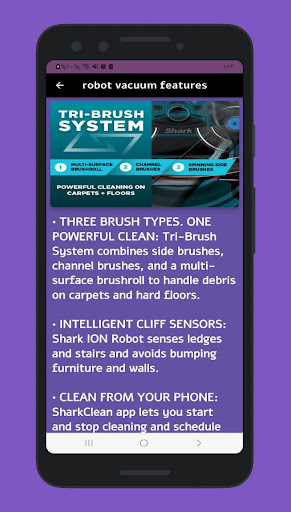 shark robot vacuum guide Screen 2