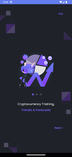 Android application BitcoinTAF screenshort