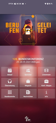 Android application BUKO 2023 screenshort