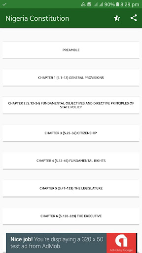 Nigerian Constitution of 1999