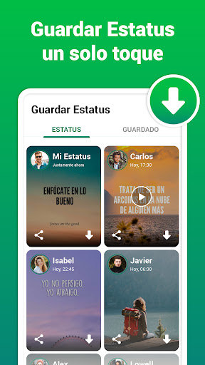 Vista previa de la aplicación