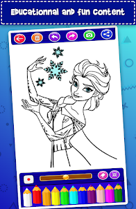 Ice Princess Coloring Pages