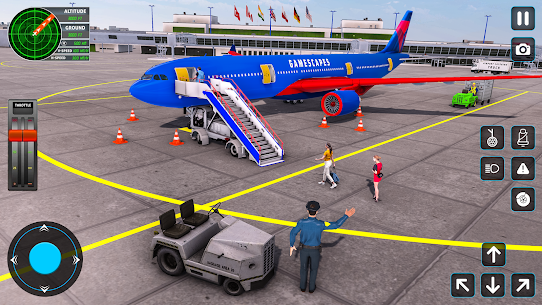 Flight Simulator 3D Plane Game 2.8 (Mod/APK Unlimited Money) Download 1