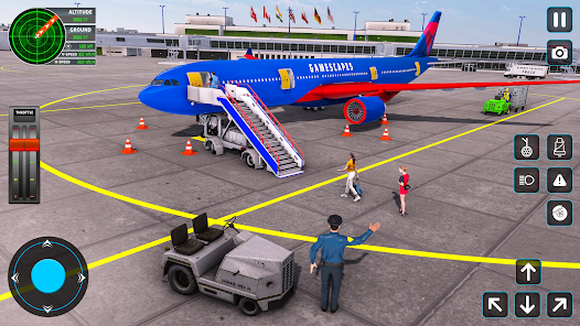 Flight Simulator 3D Plane Game screenshots 1