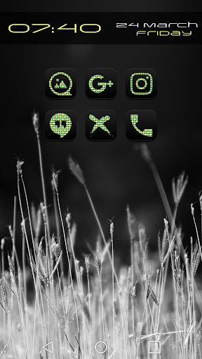 Crossed Dark Icon Pack