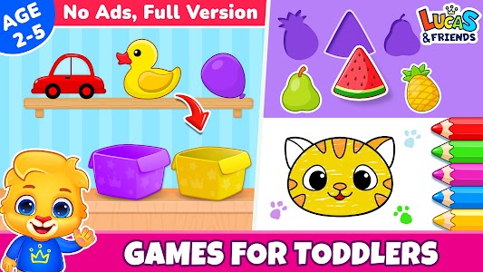 Kids Toddler & Preschool Games Unknown