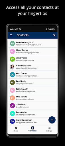 Android application Propel CRM by Premier SIR screenshort