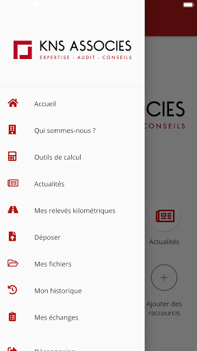 KNS Associés Screen 2