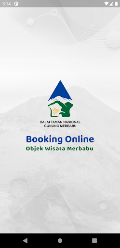 Android application Booking Online Merbabu screenshort