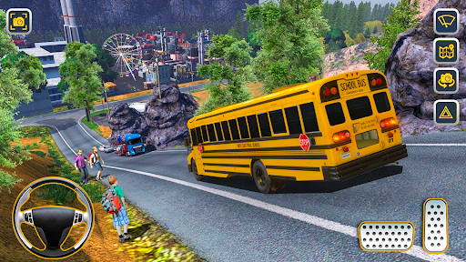 School Bus Driving Simulator 1 androidhappy screenshots 2