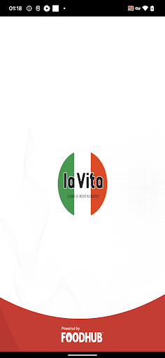 Android application La Vita Cafe And Restaurant screenshort