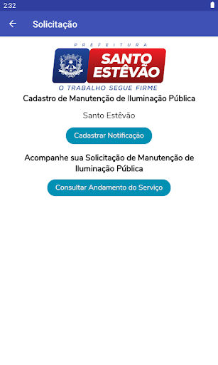 Santo Estêvão Iluminação Públi Screen 2