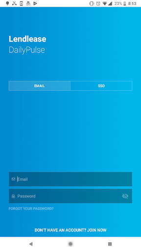 Android application Lendlease DailyPulse screenshort