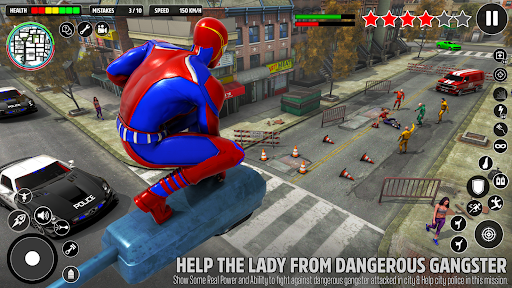 Flying Hero: Spider Hero Man Screen 3