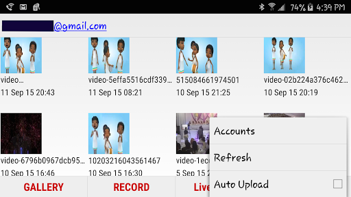 Auto Video Uploader Screen 2
