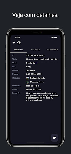 Interas Helpdesk Screen 2