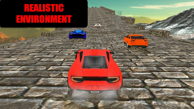 #4. Car Wall Stunt Racing Games 3D (Android) By: IK Gaming Studio