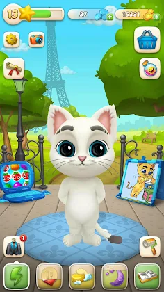 Oscar the Cat - Virtual Pet - Screenshot 2