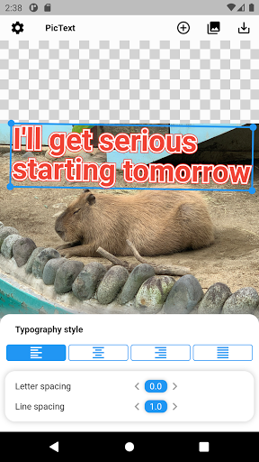 PicTelop - Text on Photos Screenshot 3 - AppWisp.com
