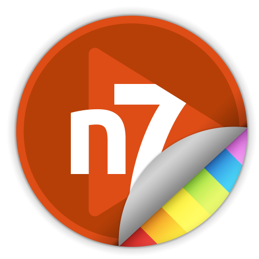 n7player Skin - Orange Red 1.1.3 Icon