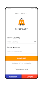 ShopCart User Flutter Template 1.0.7 APK + Mod (Unlimited money) untuk android