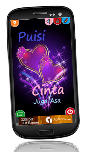 Android application Kumpulan Puisi Cinta screenshort