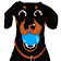 CrusoeMoji - Celebrity Dachshund Wiener Dog Emojis icon